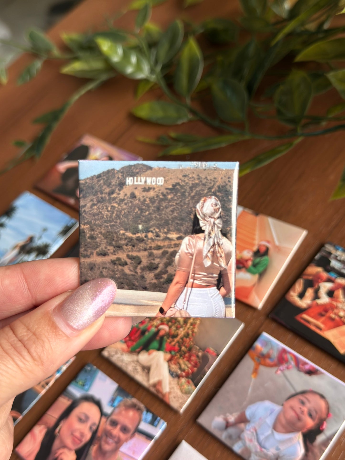 Personalized refrigerator magnet